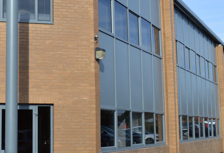 Hertford unit after painting