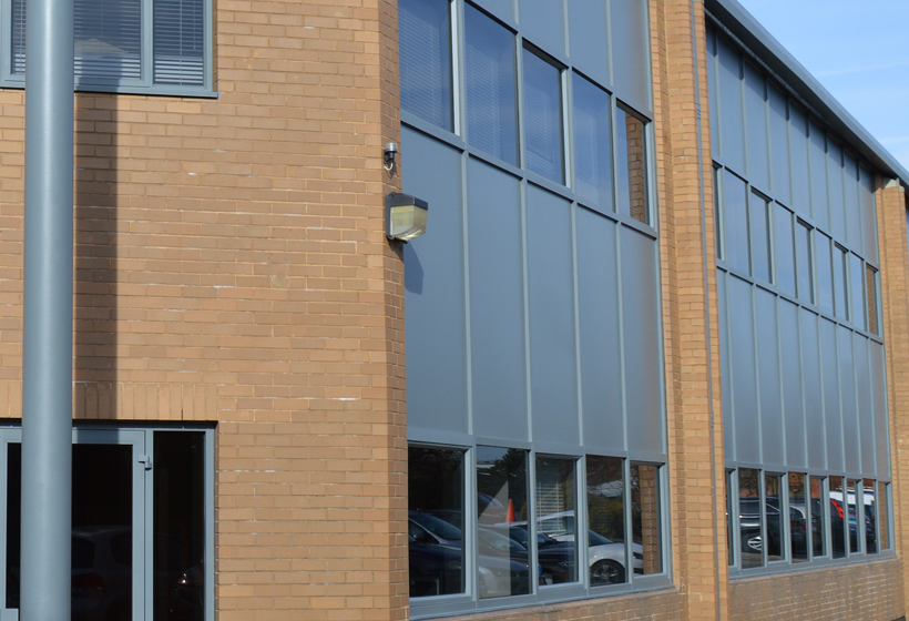 Hertford unit after painting
