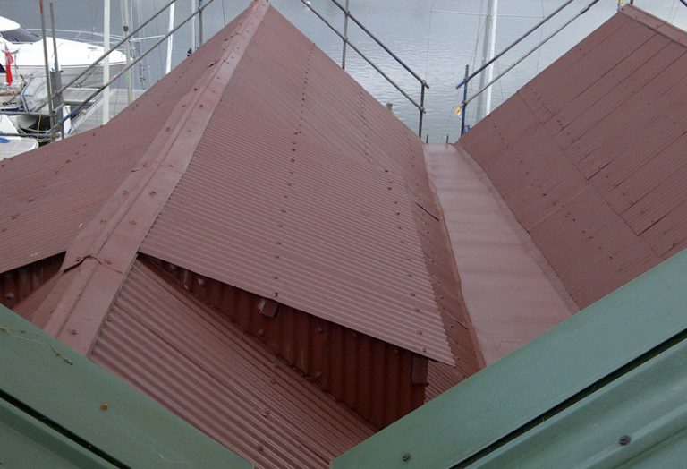 Lake District Boat Club Roof Painting