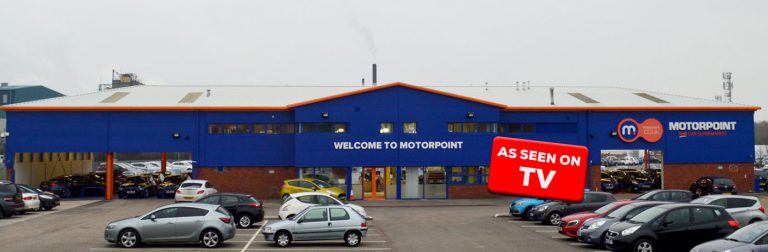 Motorpoint Shopfront Spraying