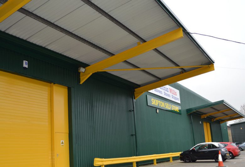 Cladding Coatings 3 Britannia Willis After On-site Spraying Refurbishment