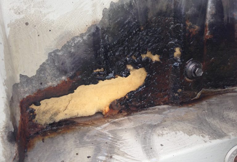 Parcelforce aberdeen severe corrosion