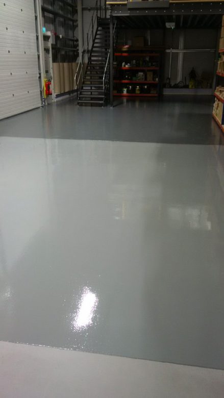 Ranstad Northumberland Floor During Painting