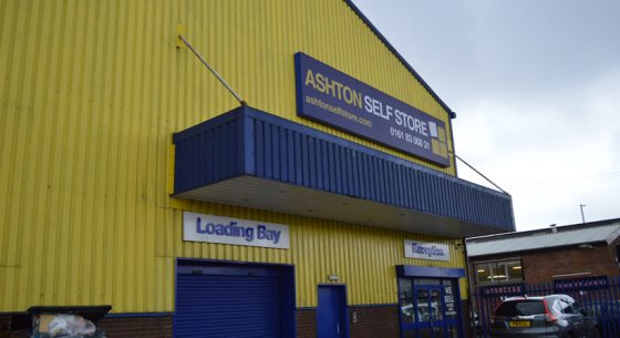 Ashton Self Storage Renovation On-site Spraying