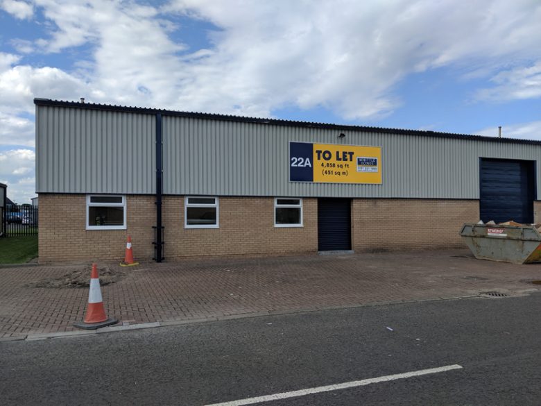 Industrial Unit Blyth Completed