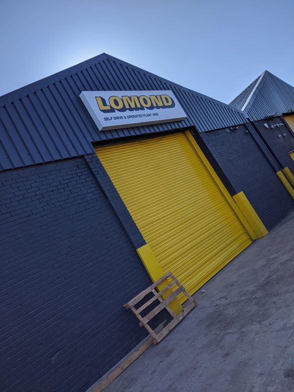 Lomond Plant Hire Liverpool Completed
