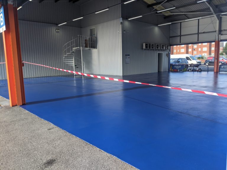 Motorpoint Widnes Internal Floor