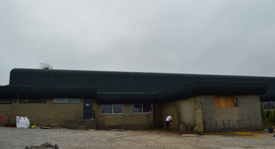 Former Buxton Spring, Buxton external cladding