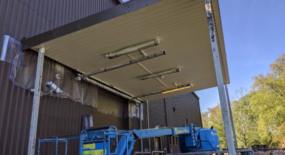 Military base canopy