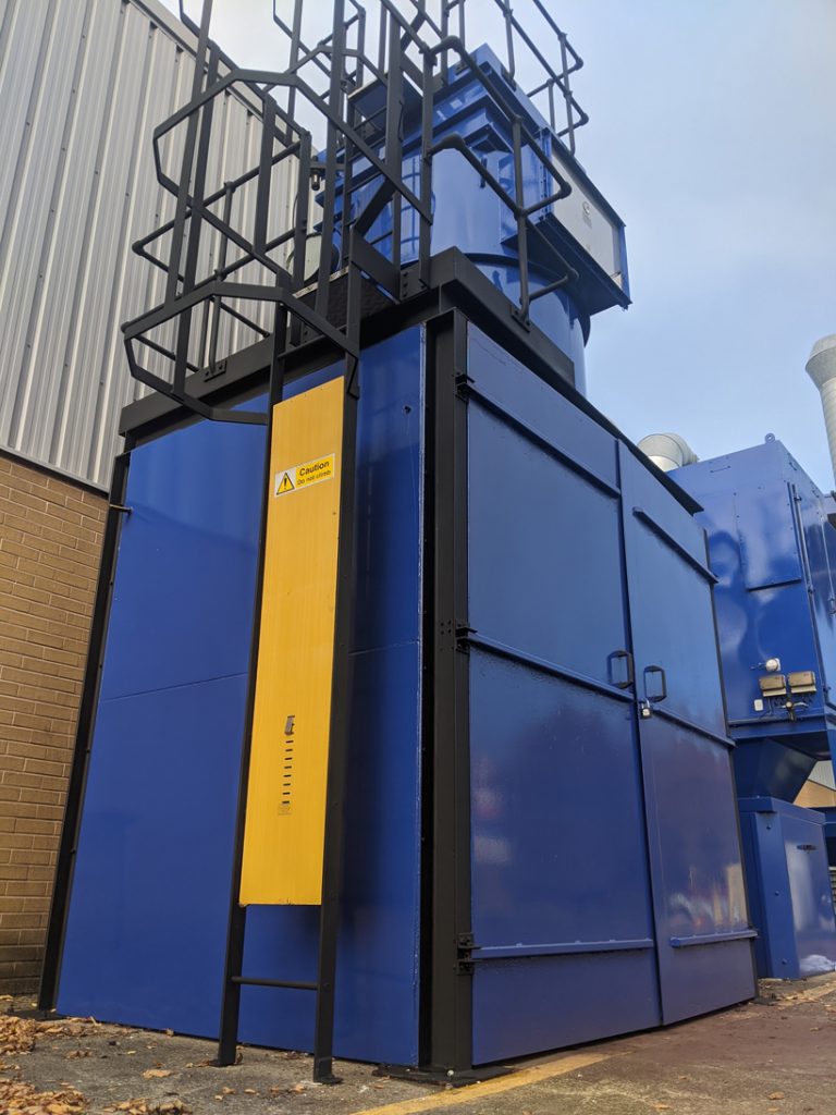 Brother Industries Wrexham After Painting On-Site