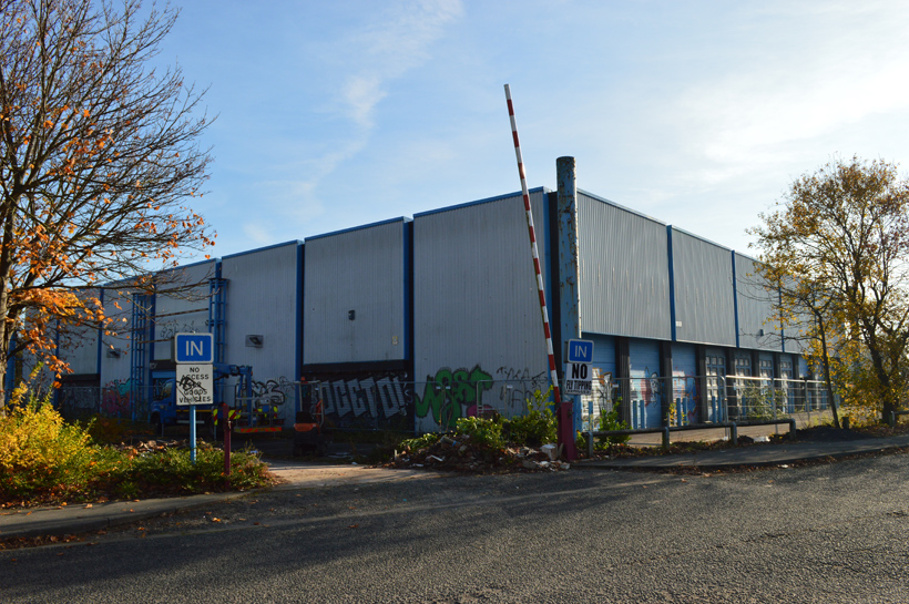 Former Hallfords unit Hull Cladding Restoration