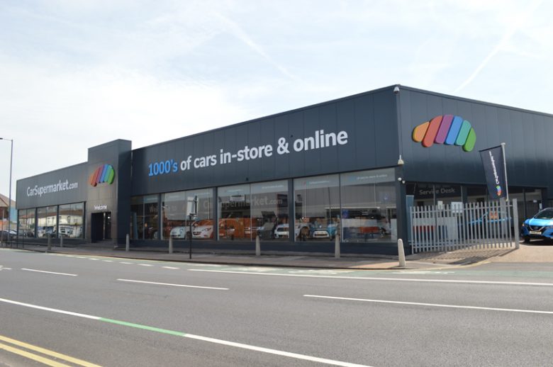 Cladding Coatings 5 Car Supermarket Hull City Centre After Cladding Coating