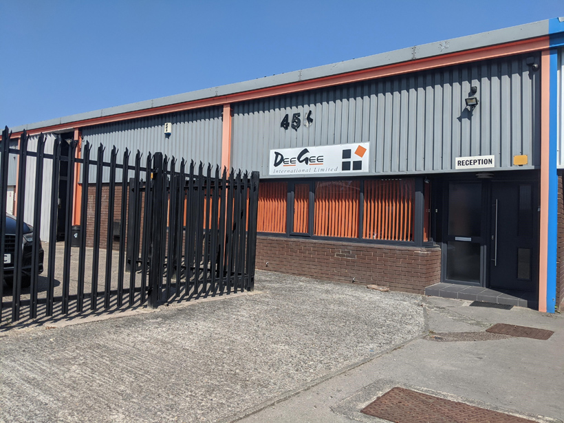 Dee Gee International, Preston 41 Dee Gee building before mock-up