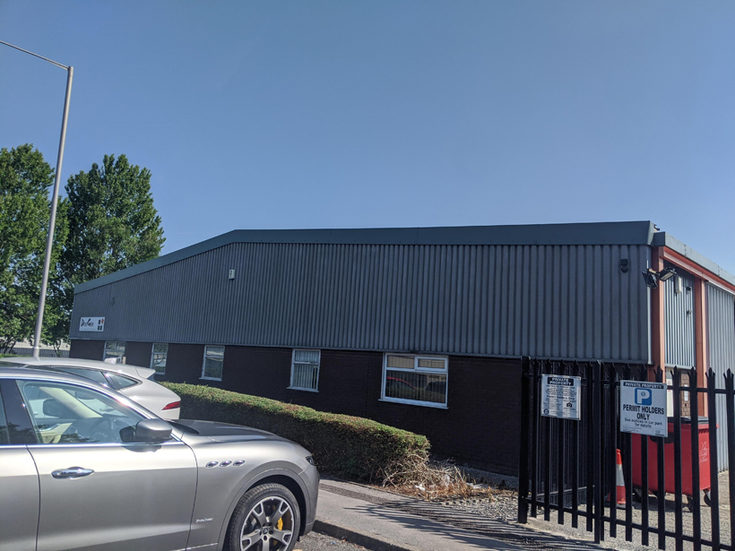 Dee Gee International, Preston 39 Dee Gee building before mock-up
