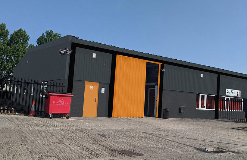 Dee Gee International, Preston 9 Dee Gee building mock-up