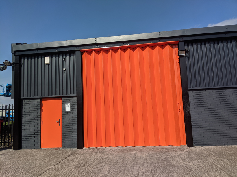 Dee Gee International, Preston 14 Dee Gee building front after coating