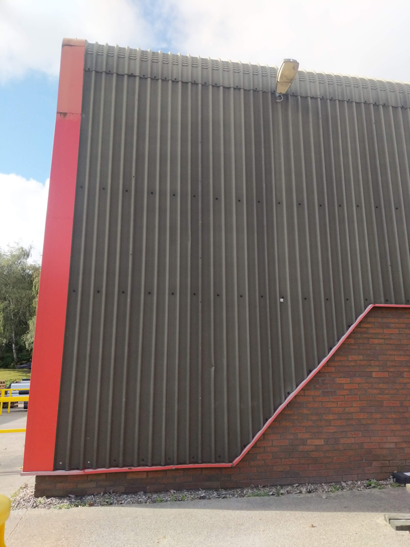 Fusion Group, Chesterfield 5 Fusion Group Chesterfield Cladding Before Coating