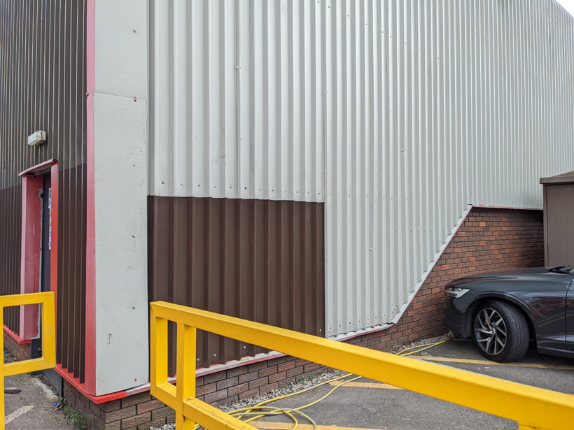 Fusion Group, Chesterfield 19 Fusion Group Chesterfield Cladding sheet repair