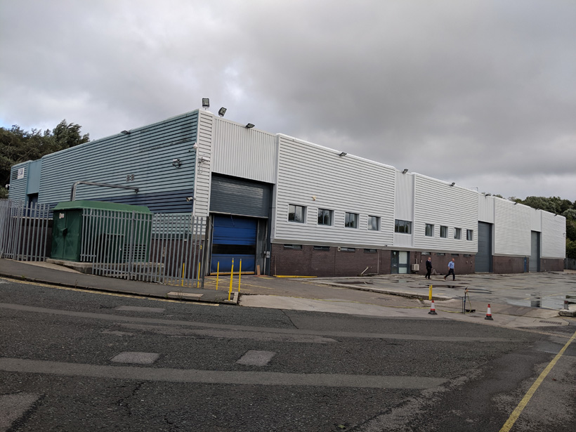 Former IAC Ltd. site, Sunderland 17 IAC Sunderland Unit Front Refurbishment Complete