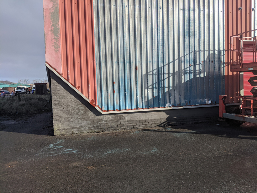 Lakes Build, Workington 4 Lakesbuild Workington Faded Cladding