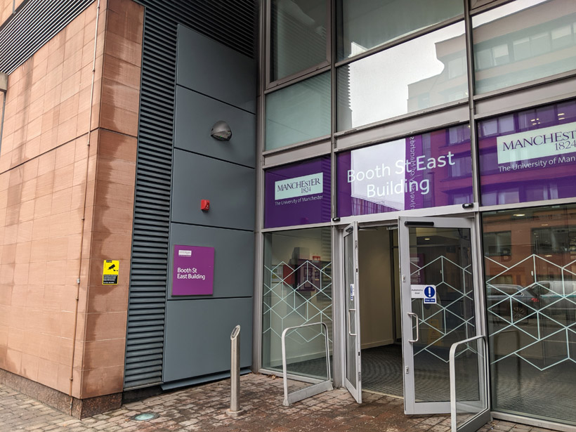 Manchester University Entrance Refurbishment 2