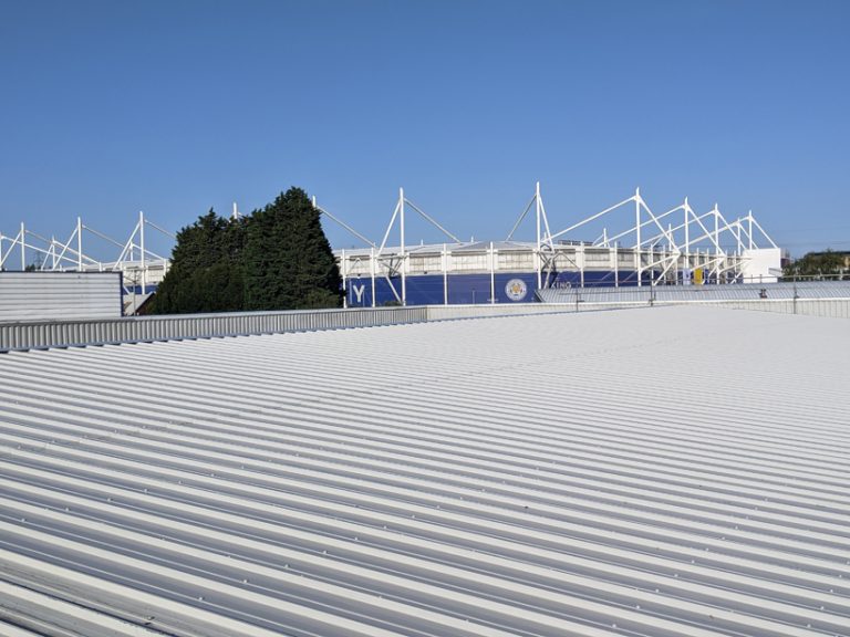 Former Poundstretcher Leicester Roof