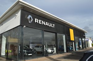 Renault Dacia Showroom Leeds Re-coating