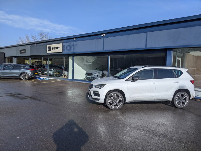 SEAT Dealership, Swindon 2 Seat Swindon Car Showroom Before