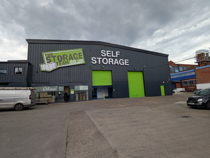 Storage Team Leeds After Cladding Coating 2
