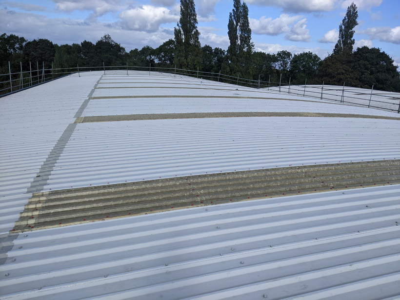 UK Greentech Doncaster Cladding Coatings Roof Refurbishment 3