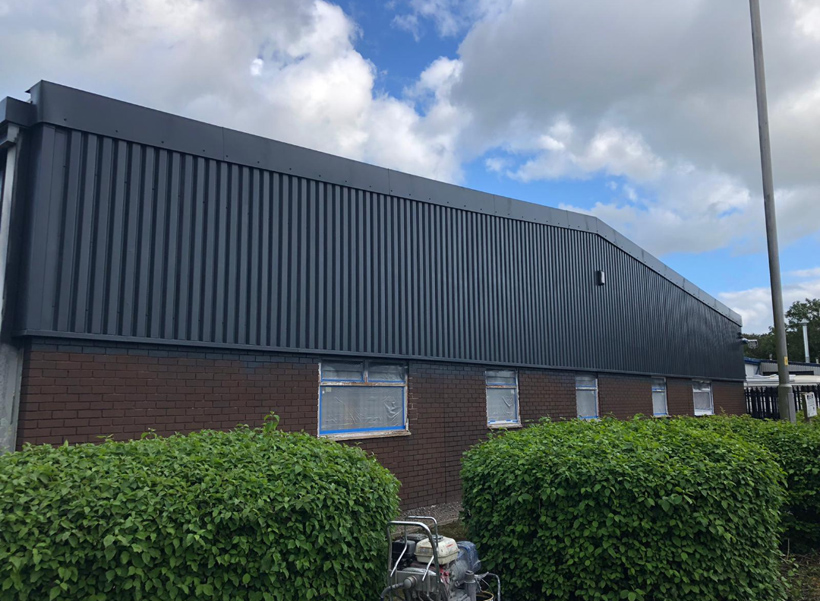Dee Gee International, Preston 36 Dee Gee building during coating