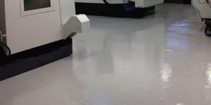 Floor painting internal decor