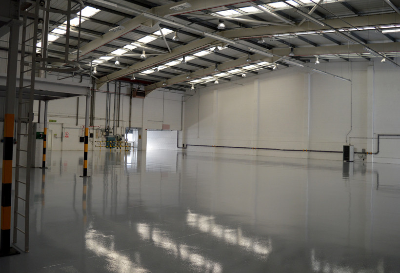 Interior Decoration & Commercial Painting 19 internal warehouse refurbishment